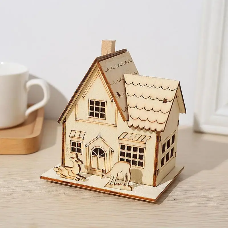 3 шт./набор Деревянные Подвески для дома