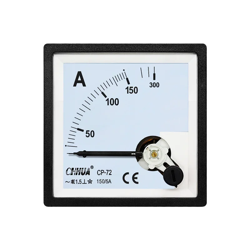 

SQ-72 CP-72 Аналоговый амперметр переменного тока, указатель 1A 2A 3A 5A 10A 15A 20A 30A 50A 100A 200A 250A 300A 400A 500A 1000/5A 1500a