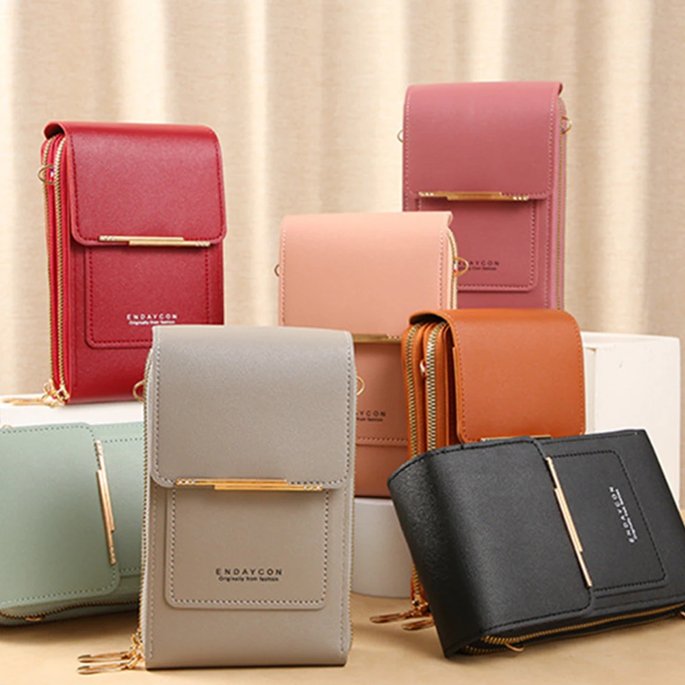 

Сумка-мессенджер Женская трехслойная, саквояж кросс-боди с отделением для карт и сенсорным экраном, портфель на плечо