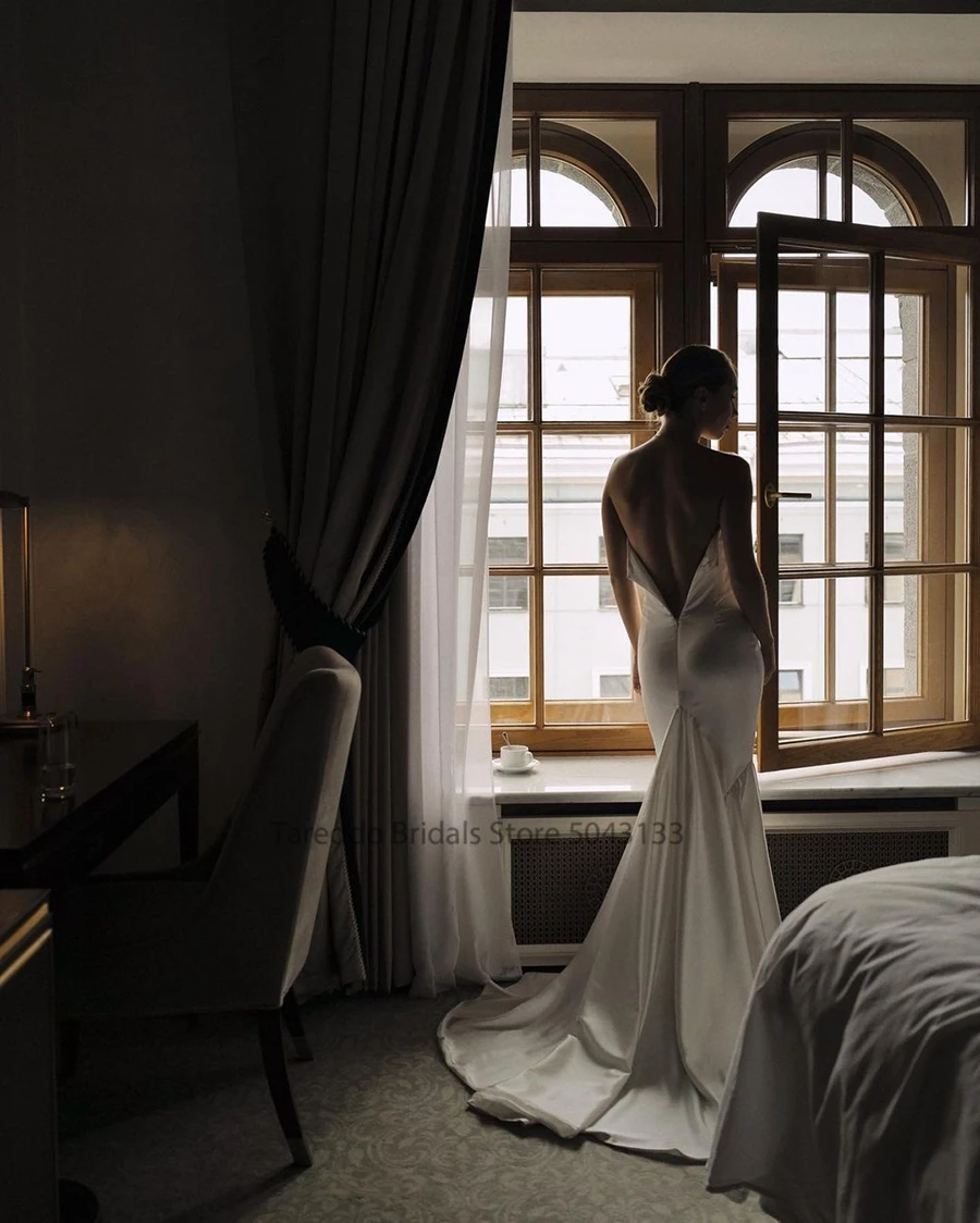 Романтическое платье русалки по индивидуальному заказу свадебные платья