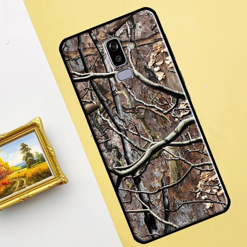 Охотничий камуфляжный чехол с рисунком для Samsung Galaxy A3 A5 2017 J1 J3 J7 J5 2016 A6 A8 A7 A9 J8 J4 J6 Plus