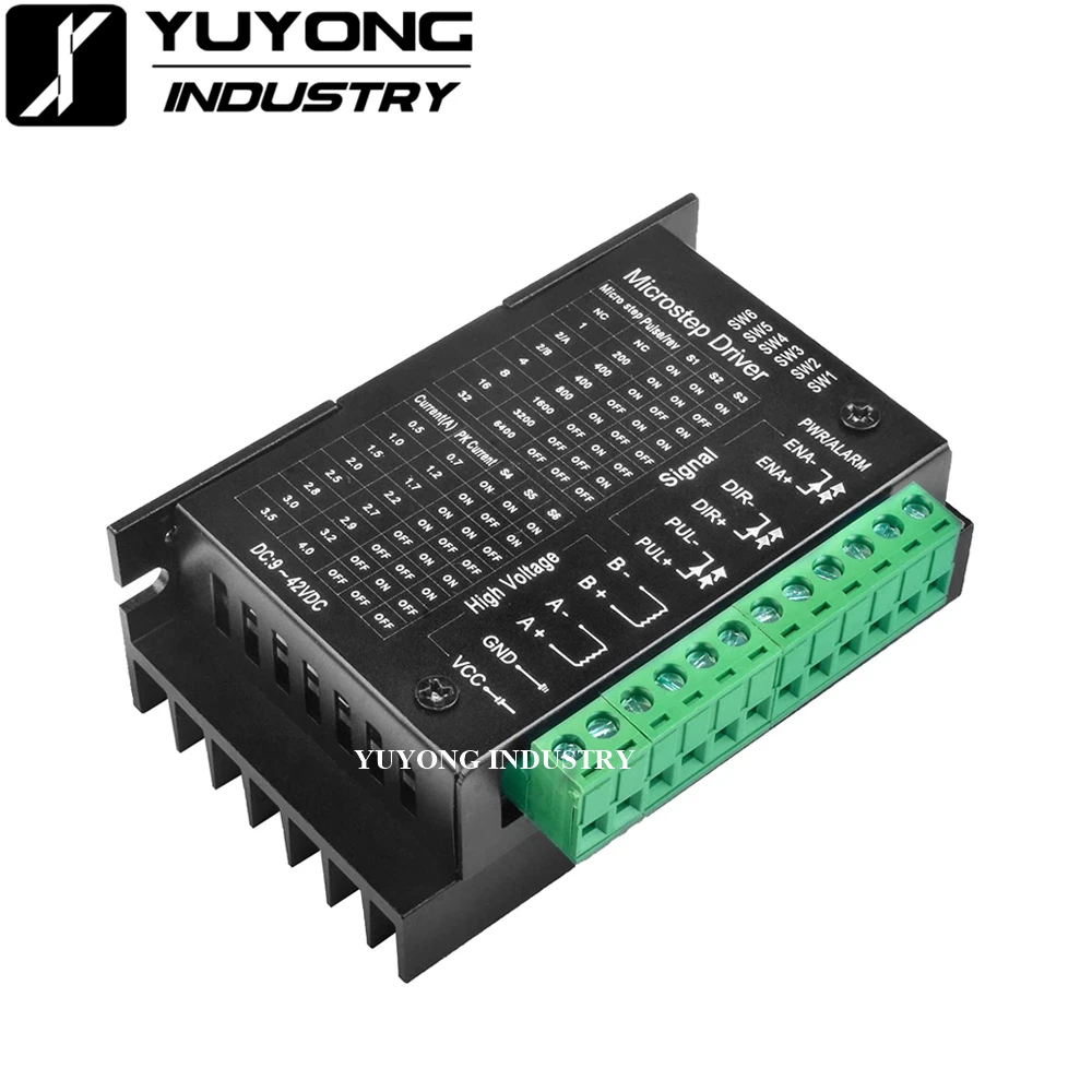 Комплект 4-осевого контроллера USB UC300 Mach3 с 4 шаговыми двигателями Nema23 высоким