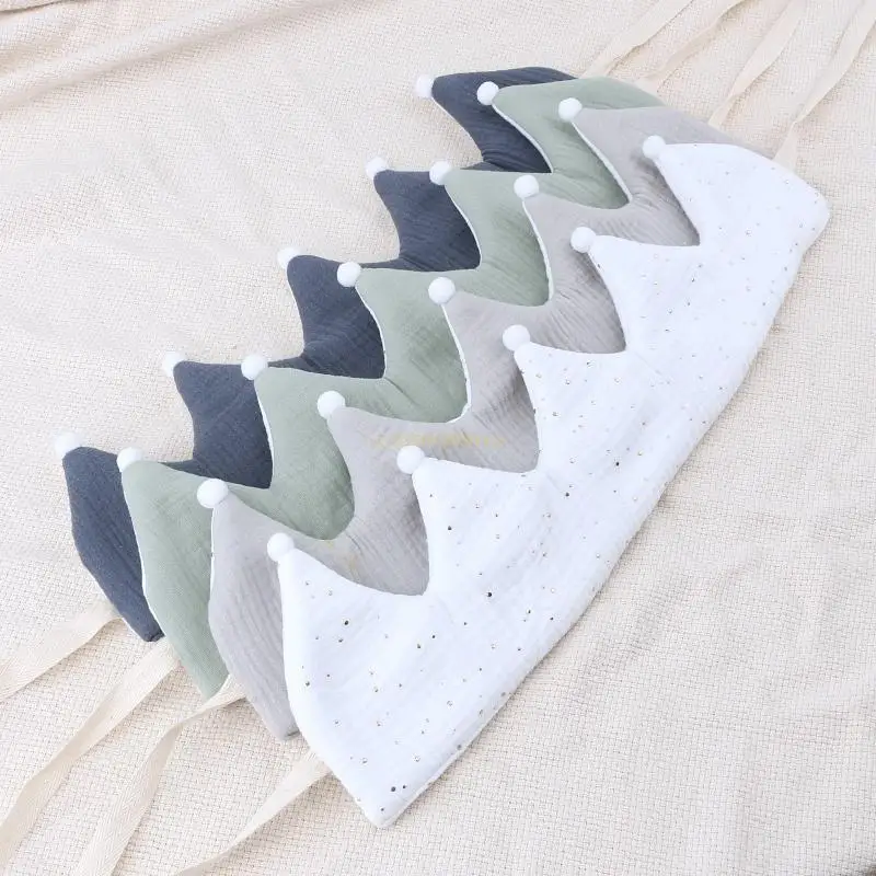 

Baby Hats Toddler Safety Head Protection Cartoon Crown Headwear Cotton Children Protective Cushion Birthday Gift Drop Shipping