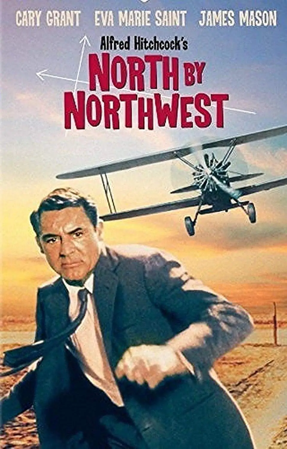 

Metal Plaque Tin Sign North By Northwest Movie Poster Cinema Corridor Club House Wall Decoration Plaque Metal Plate 12*8 Inches