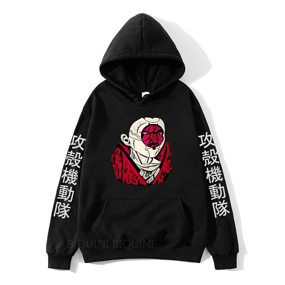 Hoodies  Casual Sweatshirt Gothic Streetwear Male Clothes Against Cold Japanese Tops