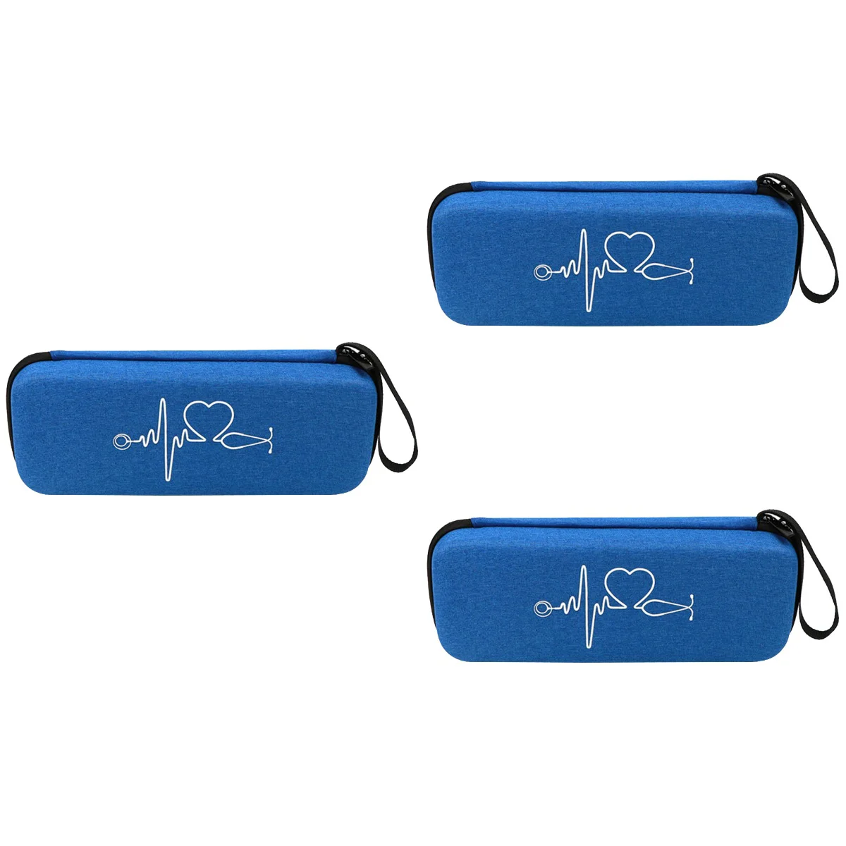 

3 pcs Stethoscope Case Portable Bag Shockproof Stethoscope Box Multifunctional Portable Stethoscope Case Compatible for 3M Litш