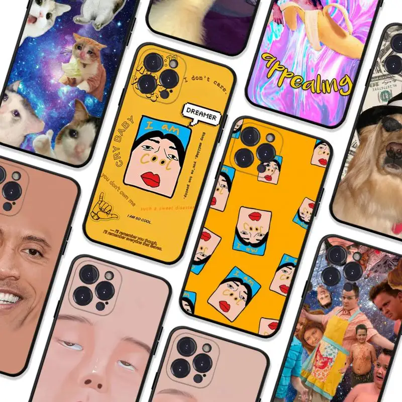 

Funny Man Phone Case For iPhone 14 11 12 13 Mini Pro XS Max Cover 6 7 8 Plus X XR SE 2020 Funda Shell