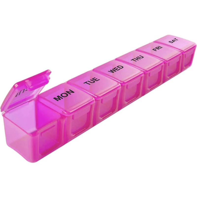 

Пластиковая коробка для таблеток на неделю