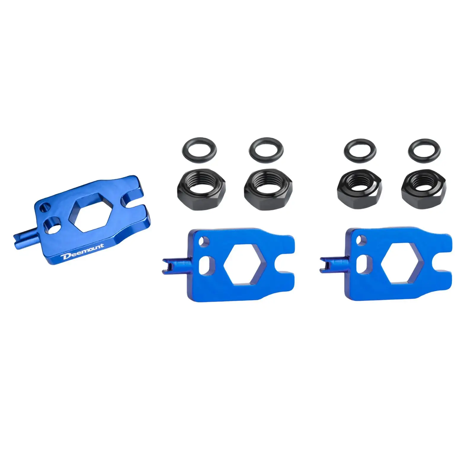 

4-in-1 Portable Repair Bicycle Valve Wrench, Mountain Schrader/Presta Valve