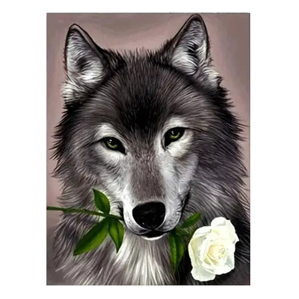 

DIY Diamond Painting Set The Cat In The Flower Basket 5D Diamond Painting Full Diamond Art Embroidery Mosaic Inlay Craft