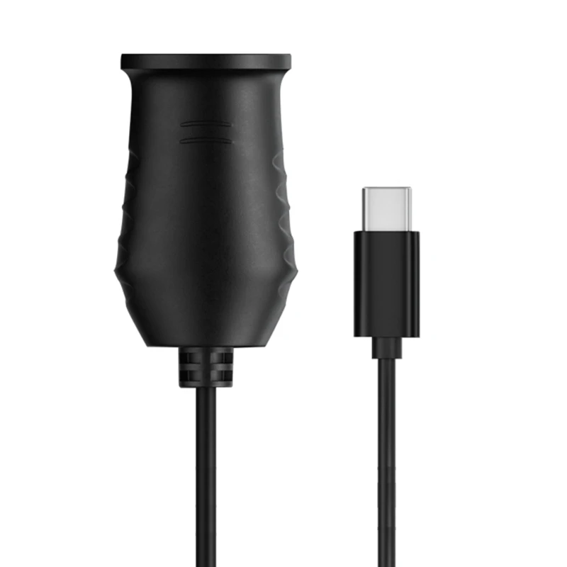 Автомобильный адаптер прикуривателя USB C штекер к прикуривателю