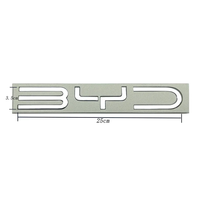 

Для BYD SEAL QIN HAN SONG Plus ATTO3 SEAL ABS хромированный черный логотип BYD эмблема буквы Stiker значок багажника автомобиля автозапчасти аксессуары