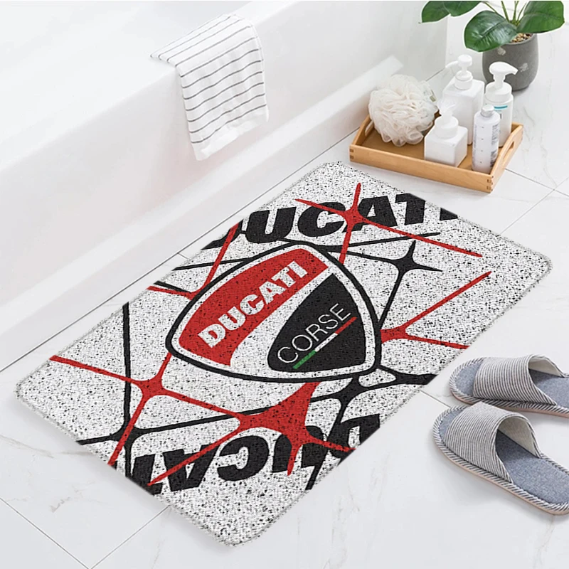 

Door Mat Mats D-DUCATI Foot Entrance Carpet Welcome Custom Prayer Doormat Room Bath Hallway House Cute Rug Bathroom Non-slip
