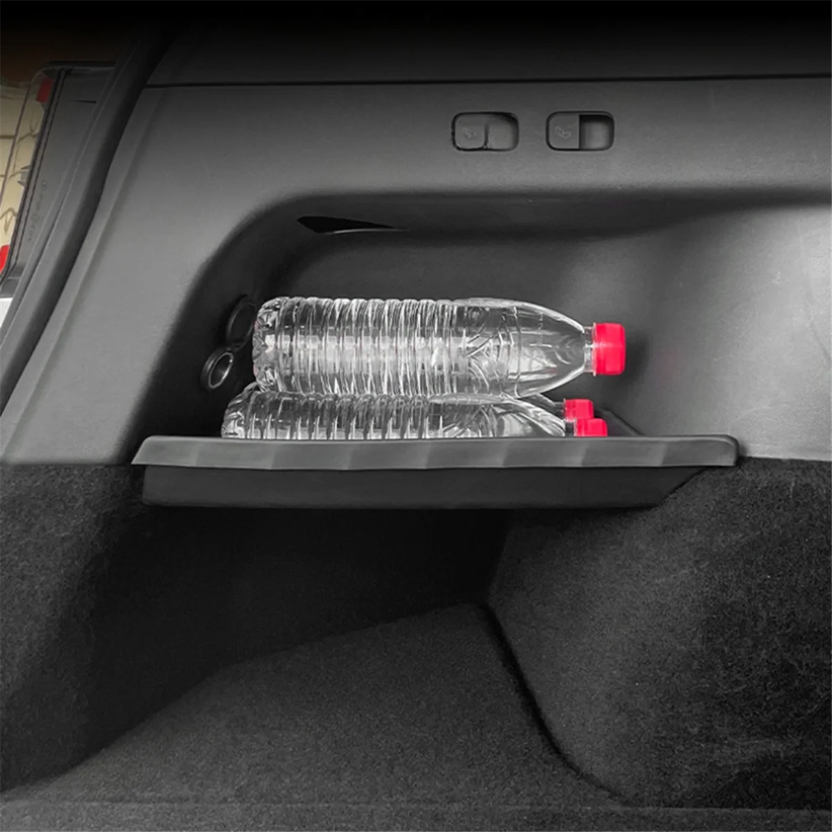 Для Tesla Model Y 2021-2023 перегородка для хранения в багажнике боковой органайзер задних