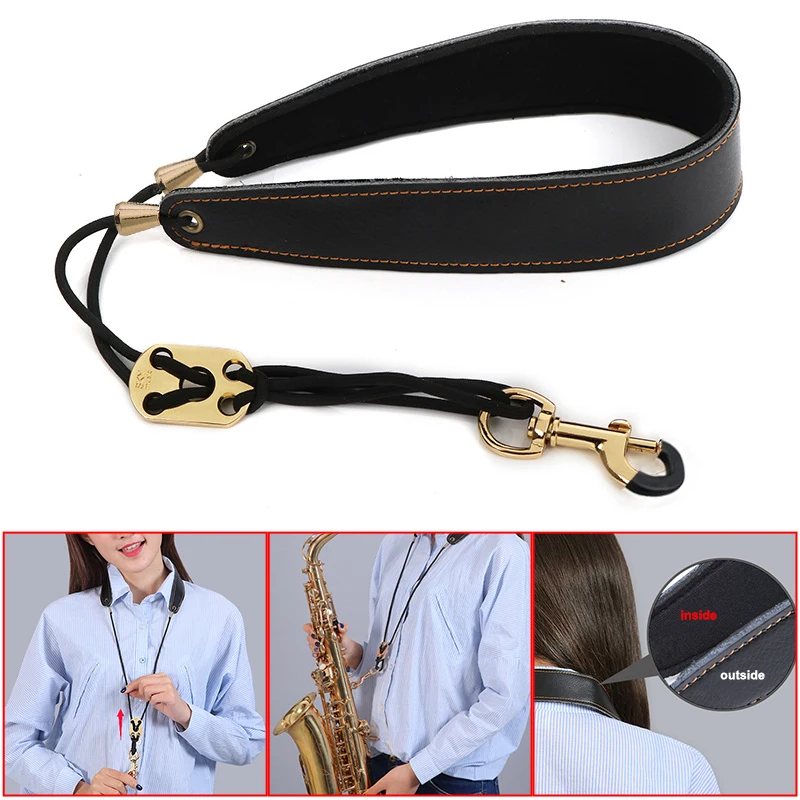 

Saxophone Strap Neck Strap Halter Neck Clarinet Clarinet Adult Children Alto Tenor Lanyard Sling Musical Instrument Accessories