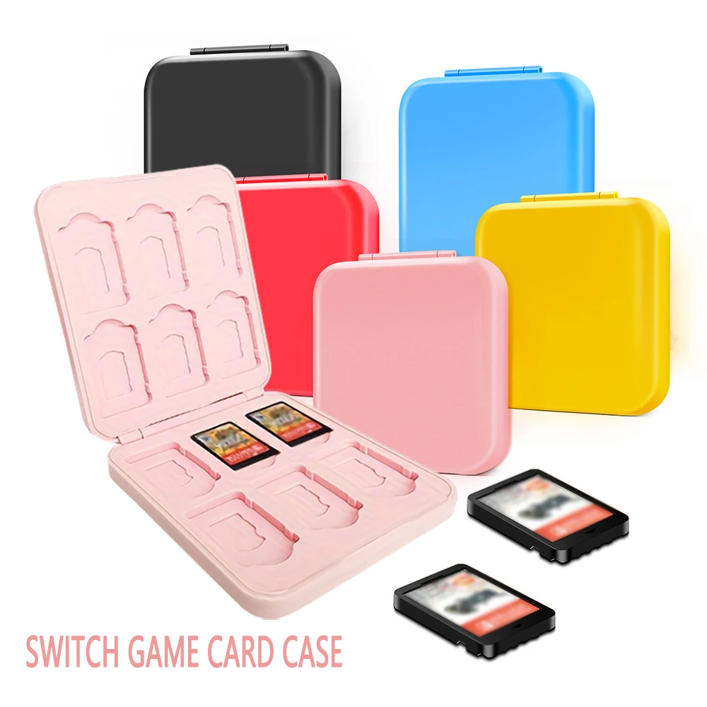 Коробка для хранения игровых карт Nintendo Switch магнитный стиль диодной консоли