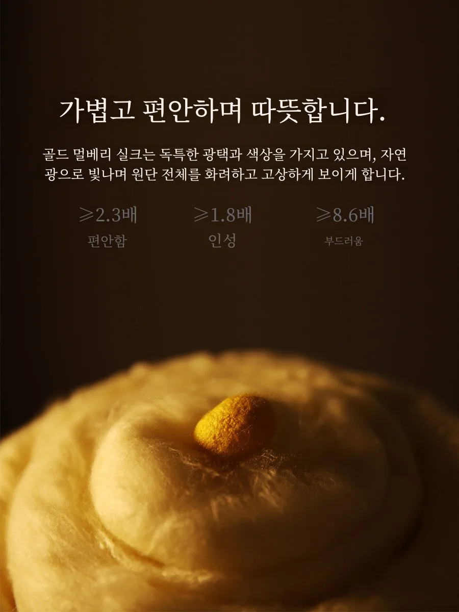 Xudo/Snow Osmanthus Silkworm H9 Silk Quilt 00% Gold Winter Spring and Autumn Double Quilts Wedding...