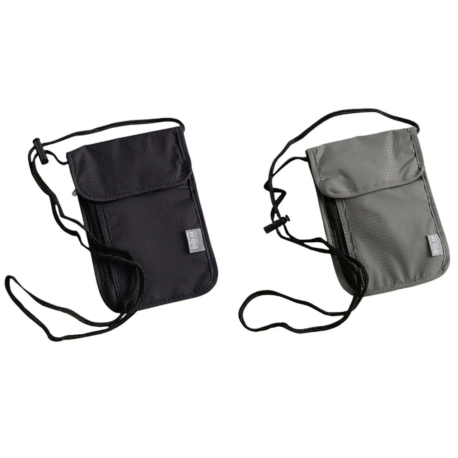 Шейный кошелек дорожная сумка органайзер для хранения карт держатель паспорта