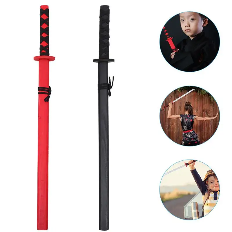

2Pcs Interactive Sword Toys Cosplay Props Hand Stage Performance Props Wear-resistant Kids Playthings Cosplay Children Toys