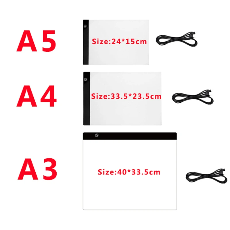 Elice A3 A4 A5 ультратонкий женский графический планшет USB