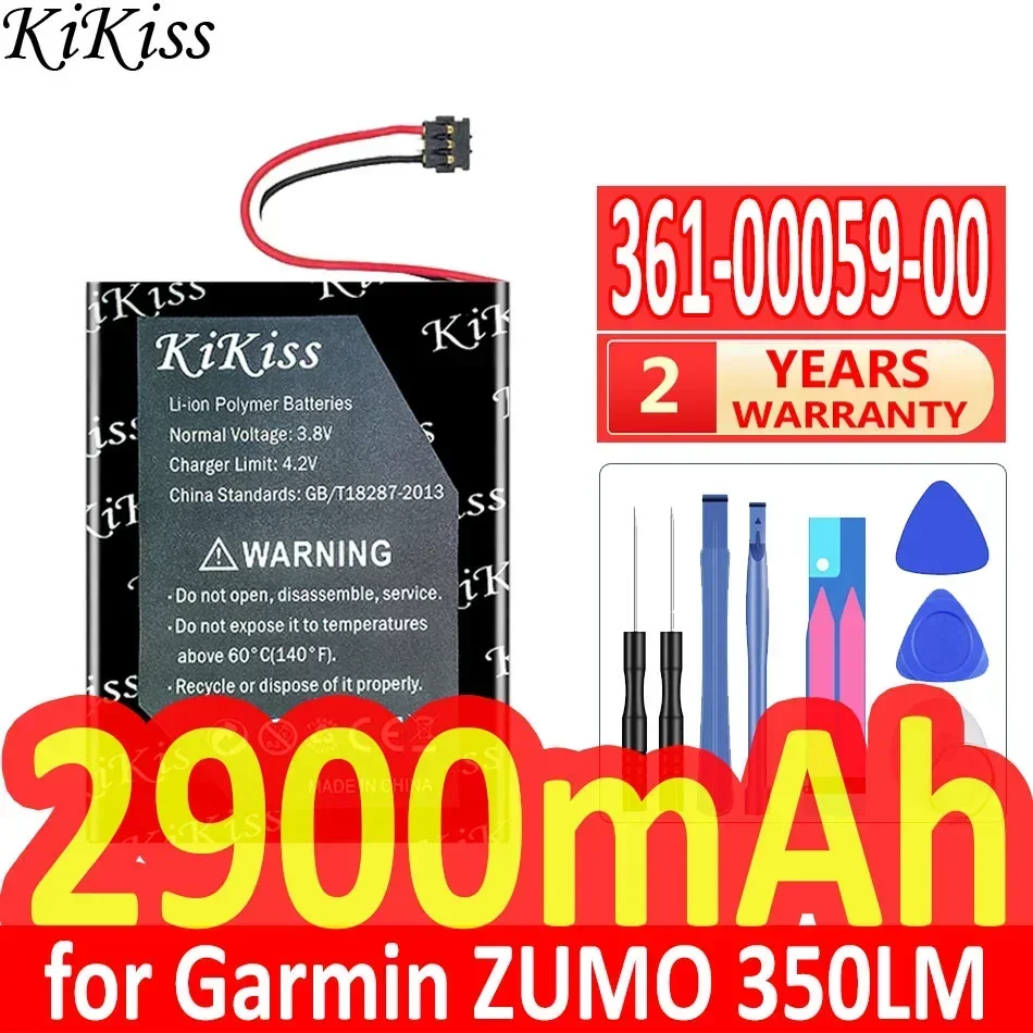 Аккумулятор KiKiss 2900 мАч 361-00059-00 36100059 -00 для GPS-навигатора Garmin ZUMO 350LM 390LM 340LM