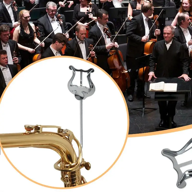 Держатель для музыкальной трубы многофункциональный зажим музыки в виде