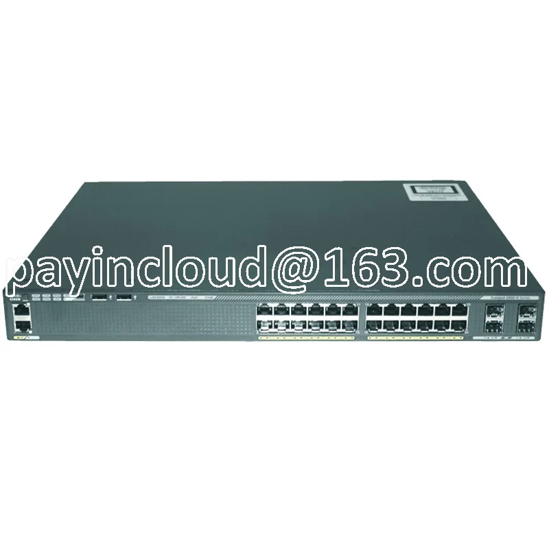 Новинка, фотокаталитический 2960-X переключатель 24G, PoE, 370 Вт, 4X1G, SFP, базовая локальная сеть