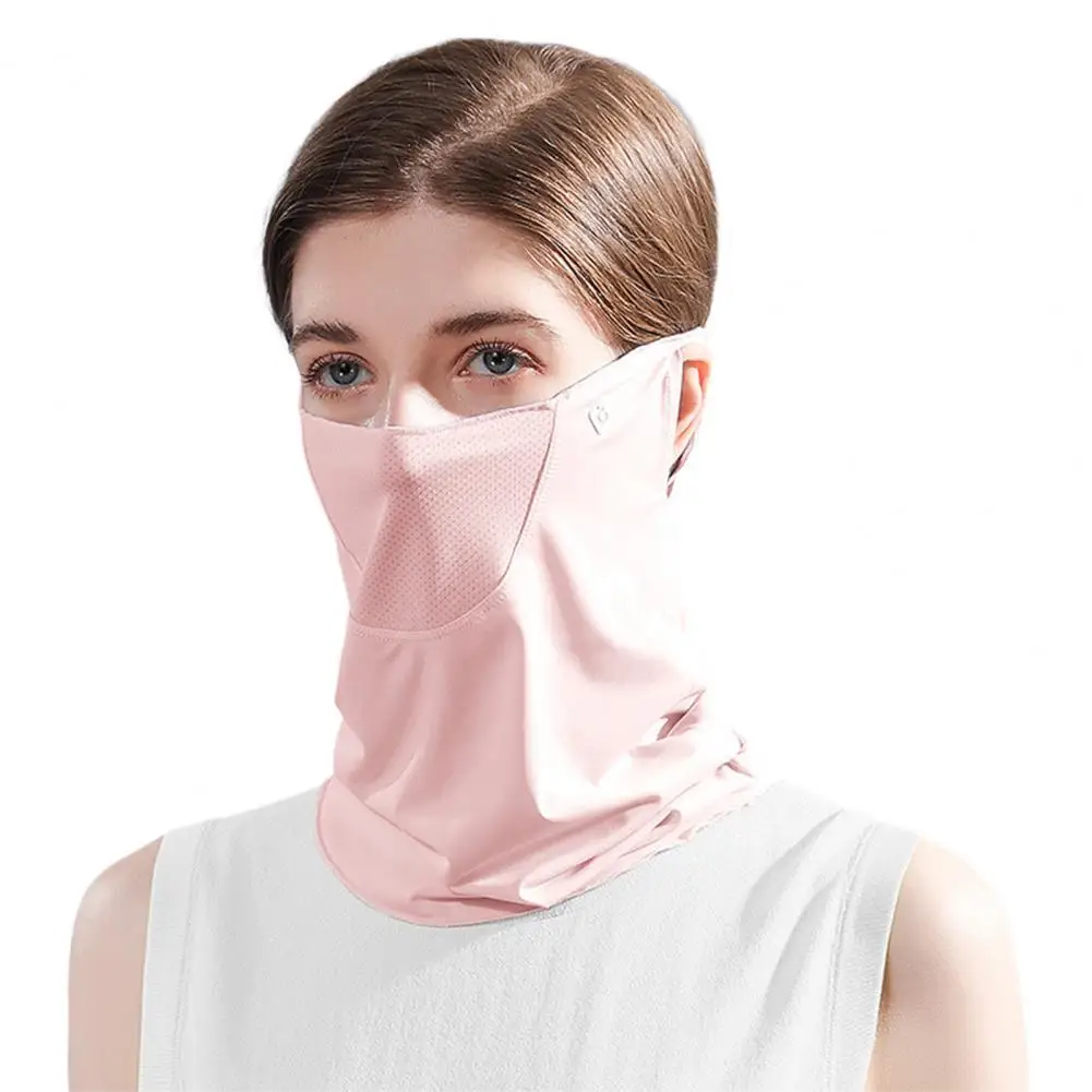 

Great Sunscreen Great Stitching Face Veils Face Cover Tropical Veils Soft Fabric