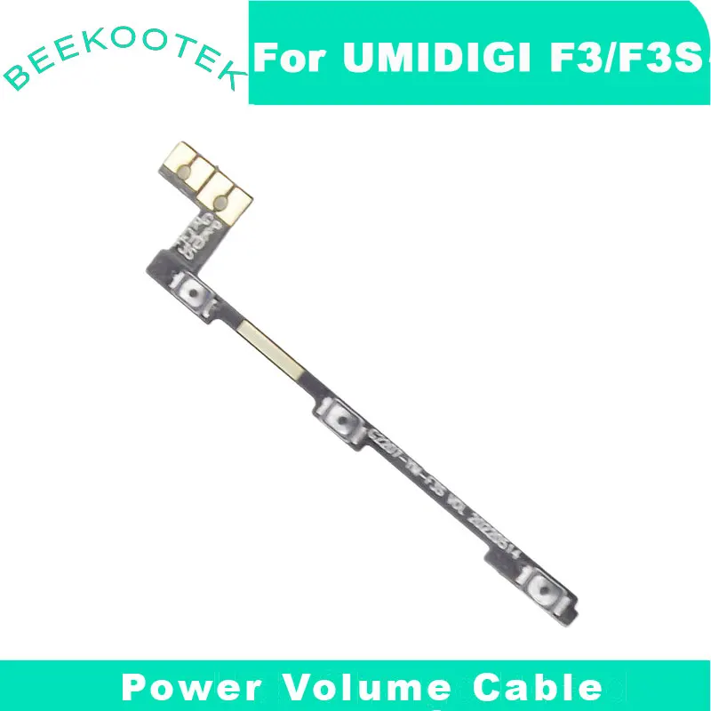 

UMIDIGI F3 F3S Side Button Cable New Original Cellphone Power Volume Flex Cable Repair Replacement Accessories For UMIDIGI F3