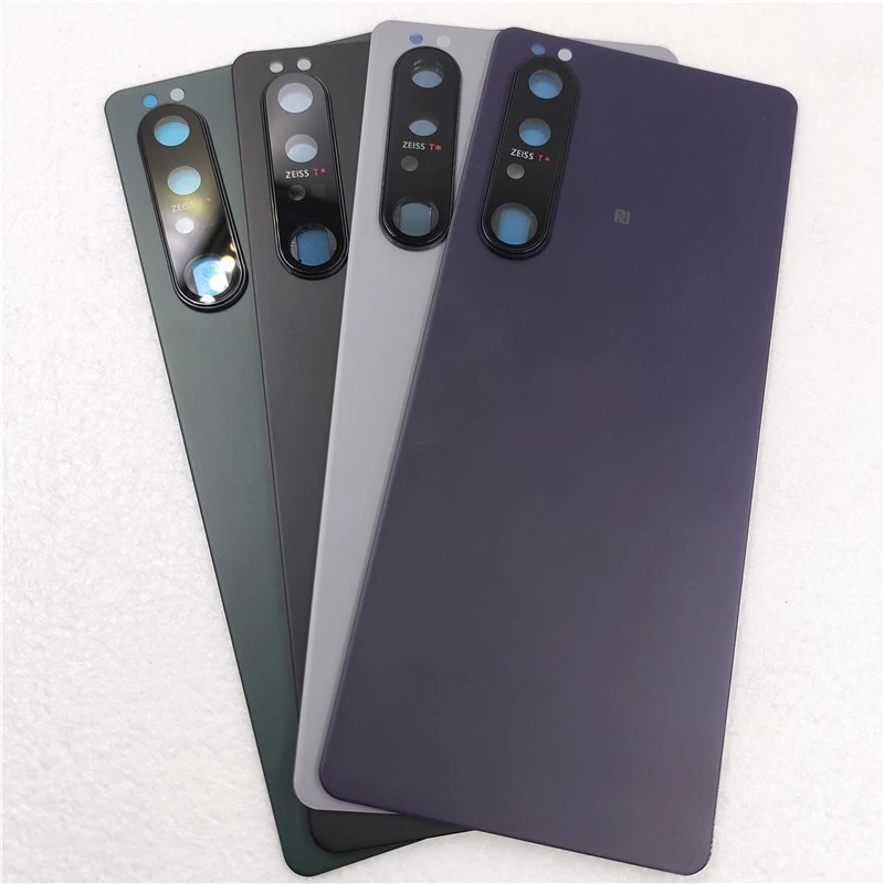 

Оригинальная стеклянная крышка для Sony Xperia 1 III Стеклянная Крышка батарейного отсека Корпус Запасные части