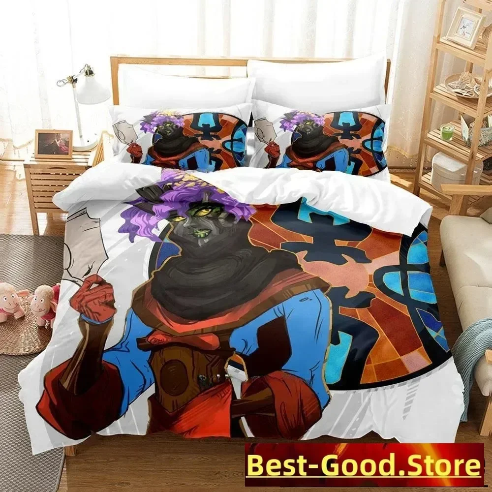 Новый комплект постельного белья с 3D-печатью Game Pyre Single Twin Full Queen King Size для взрослых