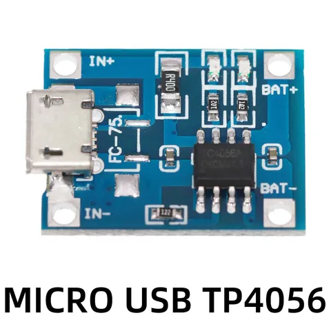 5 шт. MICRO USB 5 в 1 а Micro/Type-c/Mini 18650 TP4056 литиевая батарея, зарядная плата, модуль с защитой, двойные функции, литий-ионный