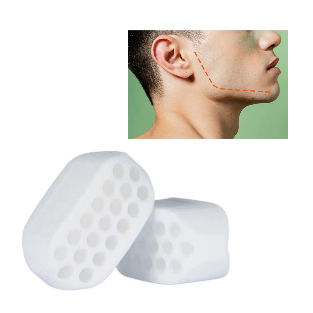 Силиконовый тренажер для линии челюсти тоник лица и линия фитнес-мяч