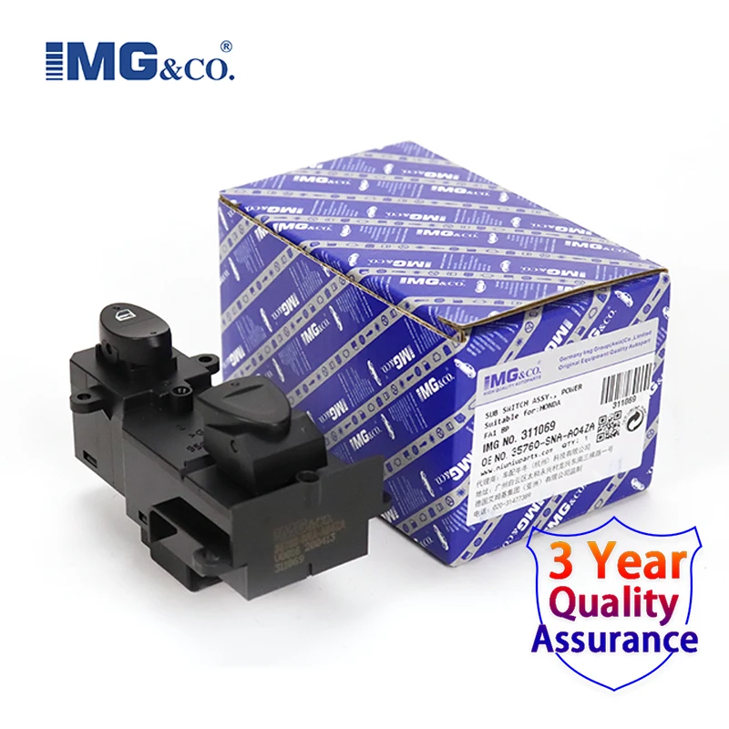 

IMG for Honda Civic 06-11 window right front hoist switch button 8 insert 35760-SNA-A04ZA