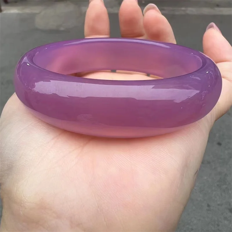 

Mai Chuang/Нефритовый Агат, фиолетовые широкие модные браслеты, браслет, индивидуальные очаровательные ювелирные изделия, изысканная личность, ...