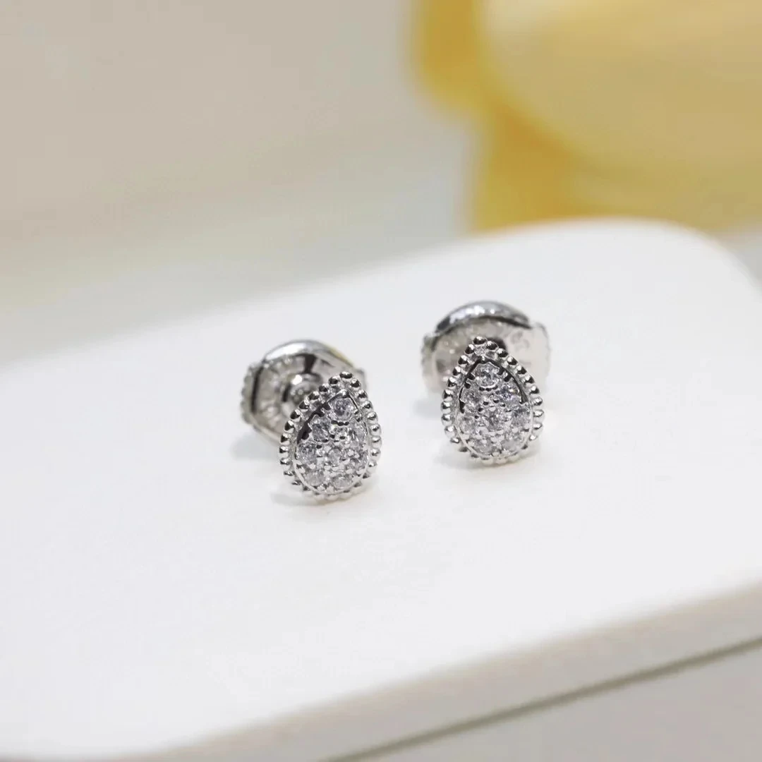 Новинка 2023 трендовые классические серьги известного бренда роскошные ювелирные