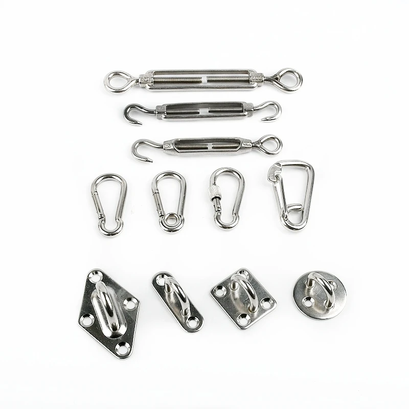 1 шт. M3 ~ M20 из нержавеющей стали с бриллиантами/овальными крючками в европейском