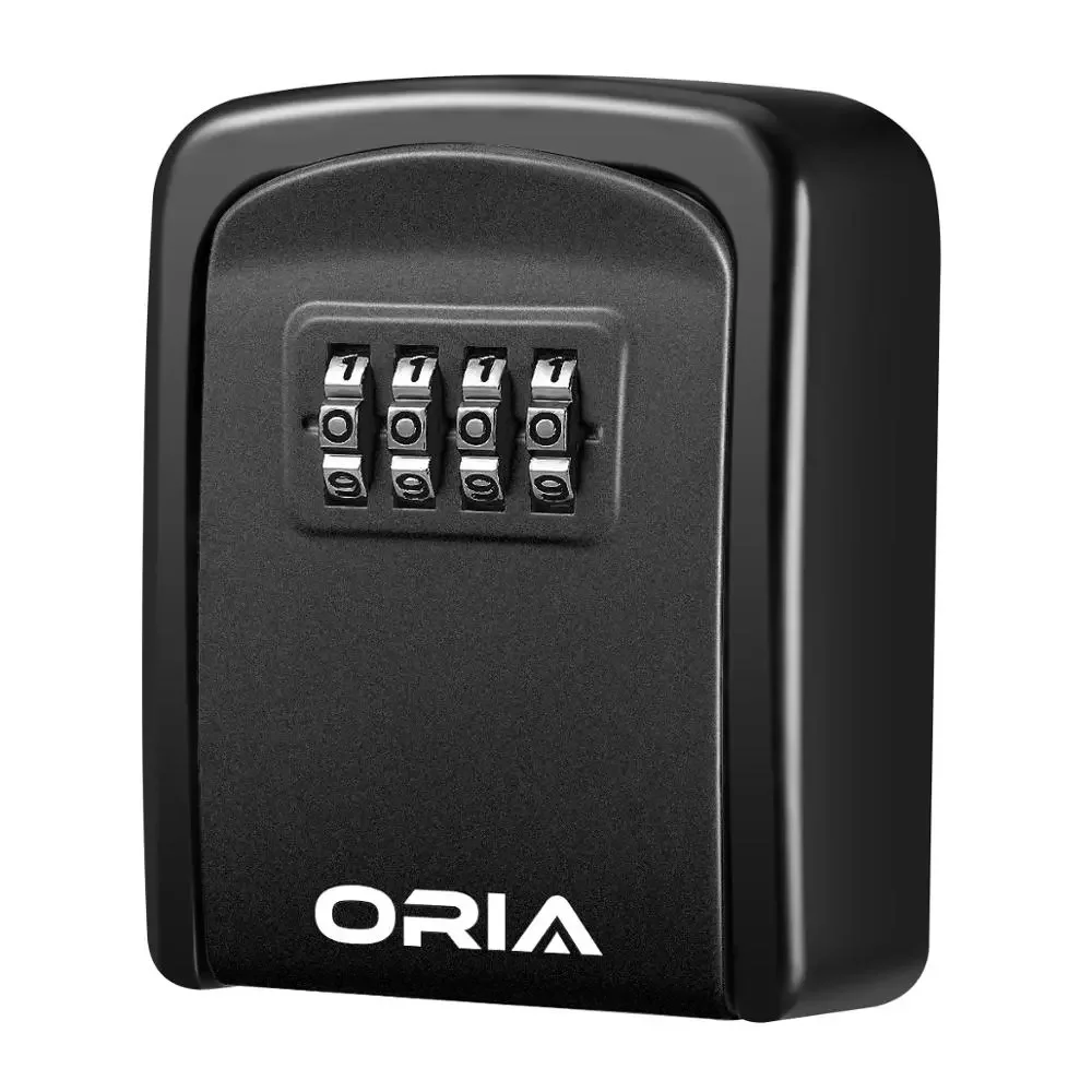 

ORIA Password Key Box Decoration Key Code Box Key Storage Lock Box Wall Mounted Password Box Outdoor Key Safe Lock Box