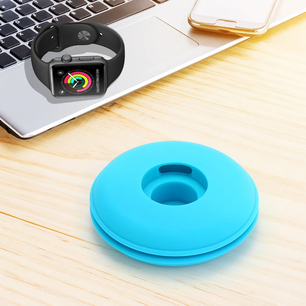 Портативный зарядный кабель док-станция аксессуары для Apple Watch 7 6 5 4 3 2 1 намотка