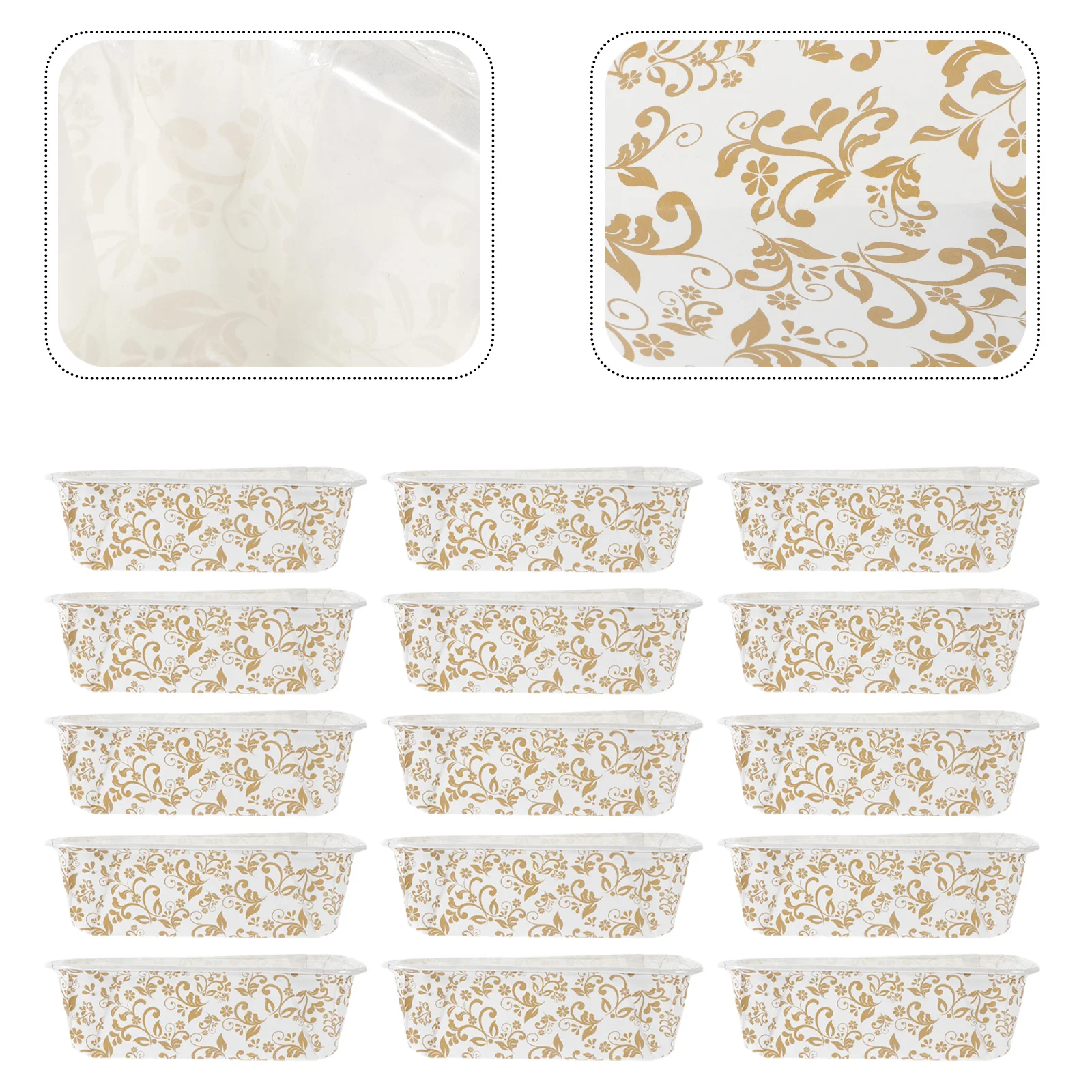 

50 Pcs Cupcake Packing Cups Boat Shape Cake Wrappers Cake Liners Baking Cups