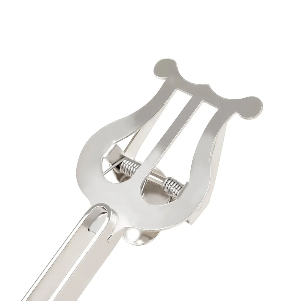 Мини-саксофон маршевая пюпитр бас-кларнет портативная папка для нот серебряное