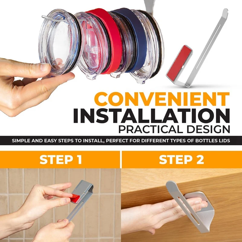 Органайзер с крышкой стакана горизонтальный 2024 новая крышка для хранения