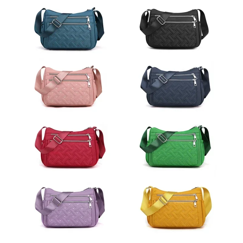 Модная Женская Нейлоновая Сумка Через Плечо Водонепроницаемая Сумка-мессенджер