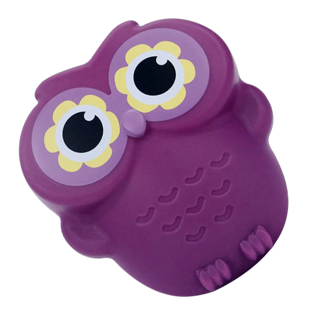

Owl Gloves Oven Potholder Silicone Cooking Pinch Mitts Heat Resistant Purple Mini Silica Gel Mittens