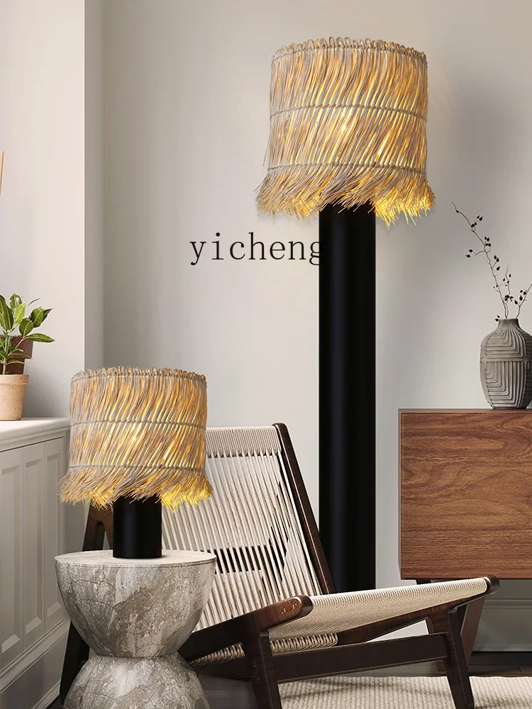 Тихая Напольная Лампа Yhl декоративная японская атмосфера для спальни кабинета