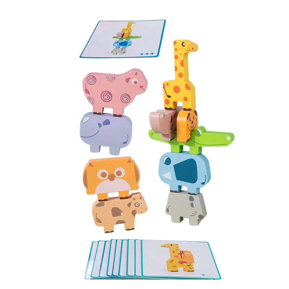 

1 Set of Wear-resistant Stacking Blocks Adorable Building Blocks Household Kids Toys