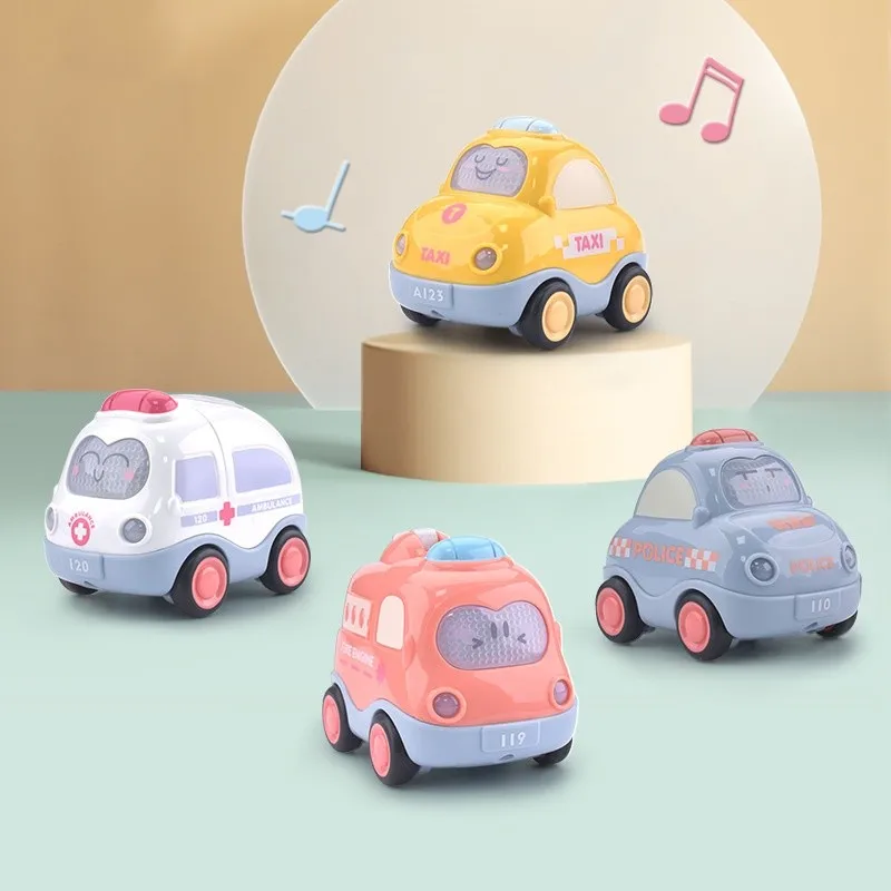 

Inertia Toy Car with Lights and Music for Toddlers - Educational and Fun