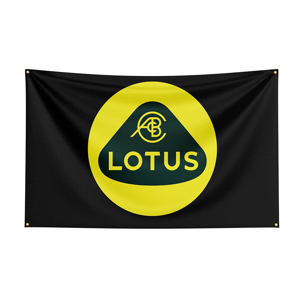 3x5 Lotus Flag Polyester Printed Racing Car Banner For Decor