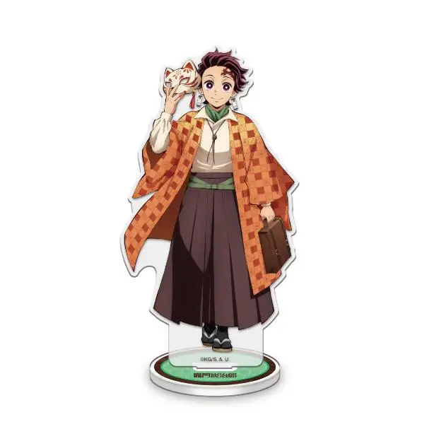 Аниме рассекающий демонов Kamado Tanjirou Nezuko табличка модели для косплея Коллекция