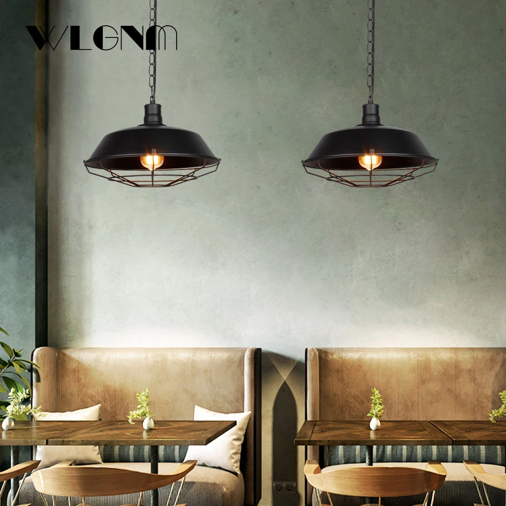 

WLGNM подвесной светильник в винтажном американском стиле, подвесной светильник в стиле лофт, подвесной светильник в стиле ретро, подвесной светильник для дома